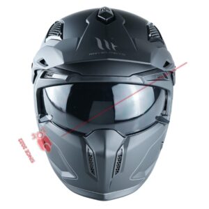 HELM STREETFIGHTER SV MAT ZWART