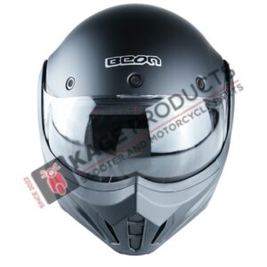 HELM B707 STRATOS MAT ZWART